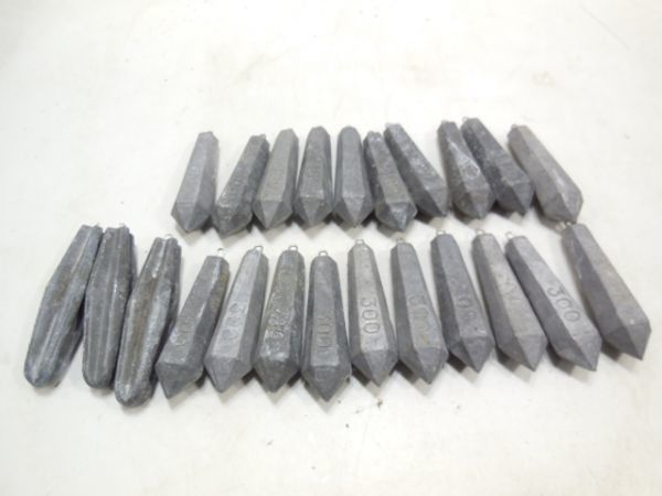 船釣りなどで使用するするオモリを買取しました。釣具買取