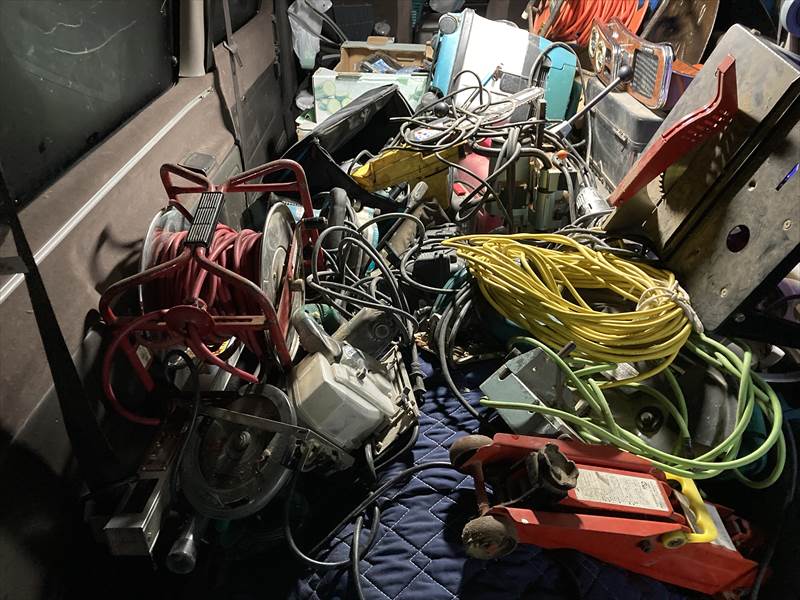東松島市で大工をしていた父親が使用していた遺品整理品の買取