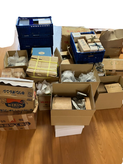 松島町で骨董品と贈答品などまとめて、出張買取しました。