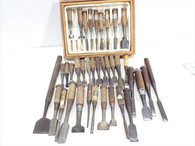 鑿などの大工道具や工具の買取