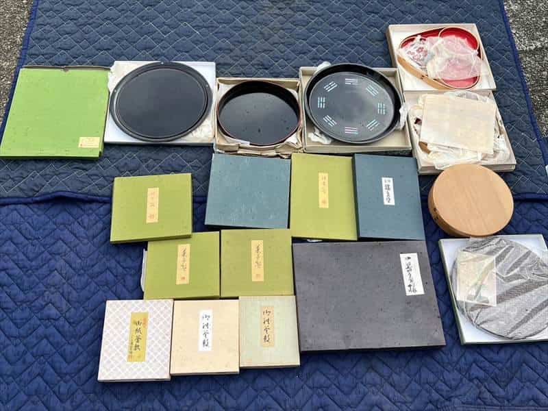 茶道具はじめ、骨董品の買取